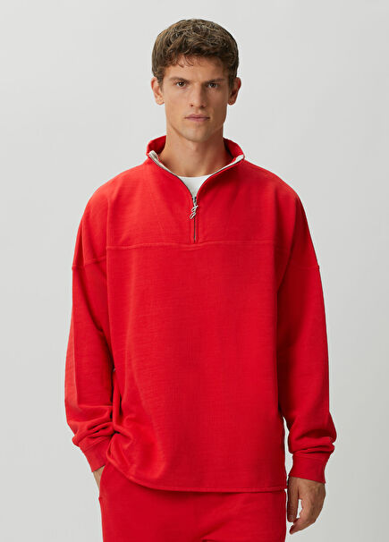 Kırmızı Sweatshirt