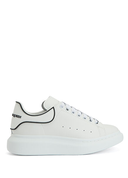 Oversized Beyaz Erkek Deri Sneaker