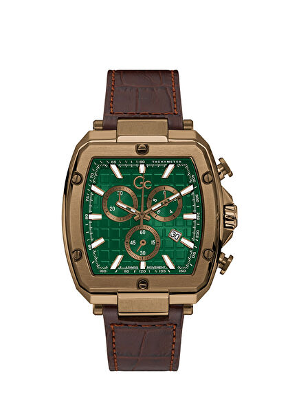 GCY83002G5MF Brown Men's Wrist Watch