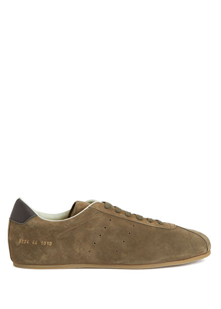Khaki Men's Nubuck Sneakers
