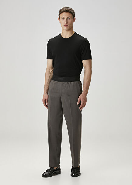 Brown Wool Pants