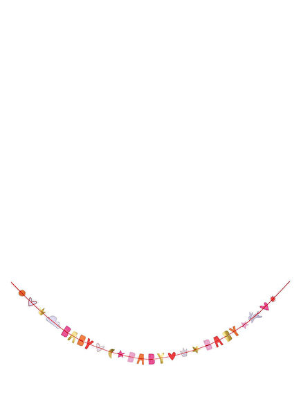 Baby Baby Asılan Tebrik Kartı