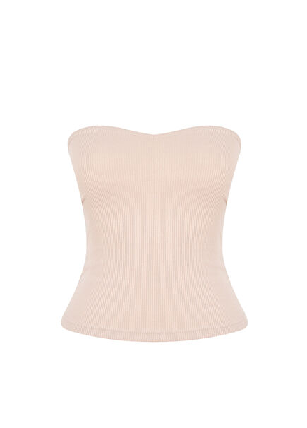 Light Pink Strapless Women's Bustier