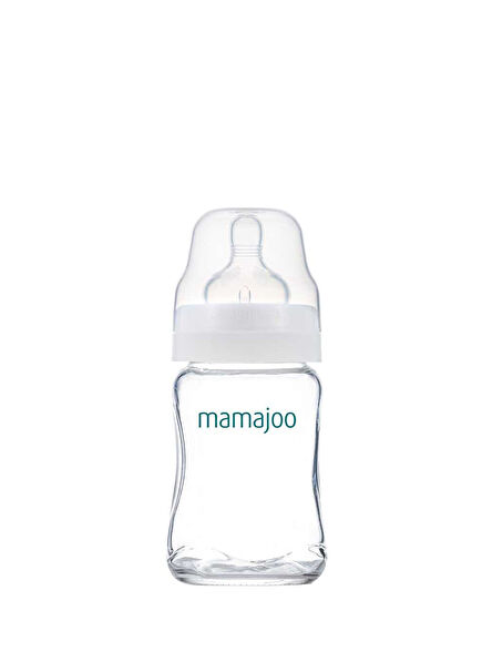 Cam Yavaş Akışlı 0 Ay+ Antikolik Biberon 180 ml