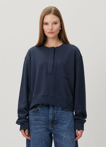 Lacivert Sweatshirt