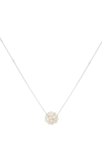 Liva Silver Women's Pearl Necklace