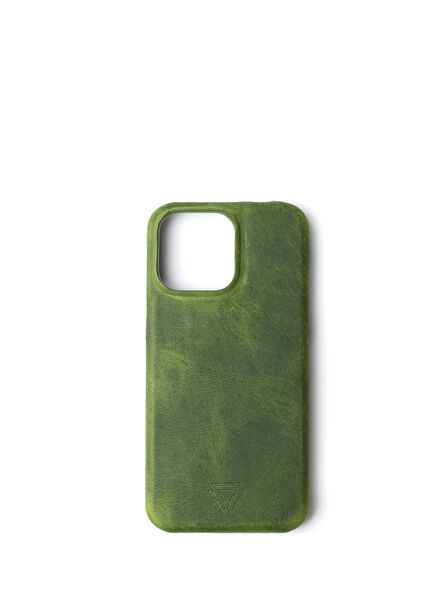 Full Wrap iPhone 16 Pro Magsafe Compatible Forest Leather Phone Case