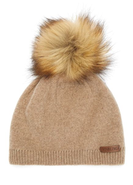 Clarisse Beige Women's Beanie