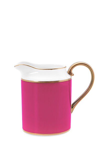 Chique Pembe Porselen Sütlük
