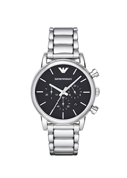 AR1853 Metallic Gray Men's Wrist Watch