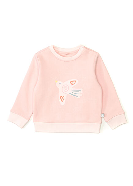 Pembe Kız Bebek Sweatshirt
