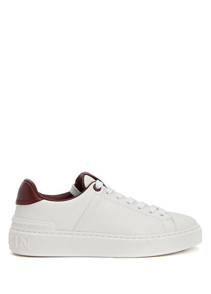 B-Court White Women's Leather Sneakers