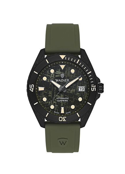 WA.25110-C Yeşil Çelik Kol Saati