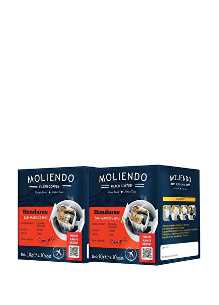 Honduras San Marcos SHG Pratik Filtre Kahve 20 Adet