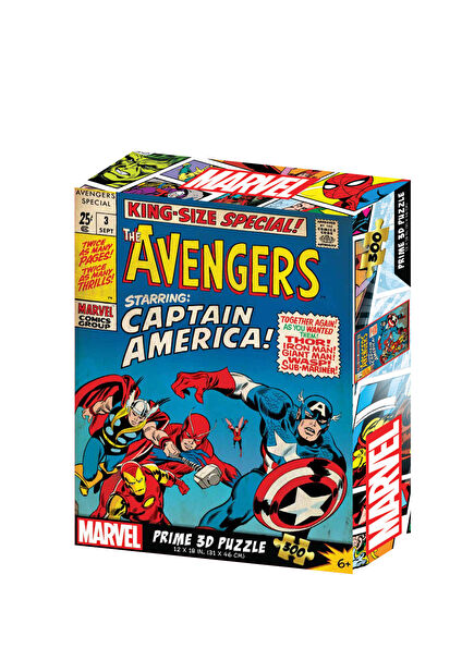 Marvel Comics Avengers 300 Piece 3D Puzzle