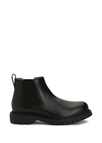 Chelsea Black Men's Leather Boots