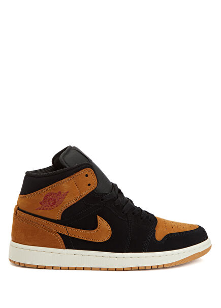 Air Jordan 1 Mid Se Erkek Deri Sneaker