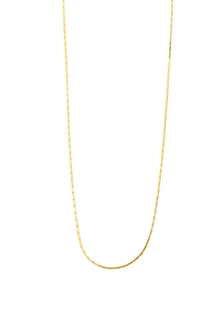 Işıltılı 14 Ayar Altın Zincir Kolye