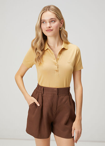 Sarı Polo T-shirt