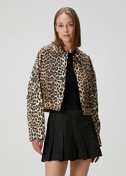Duchesse Leopar Desenli Ceket