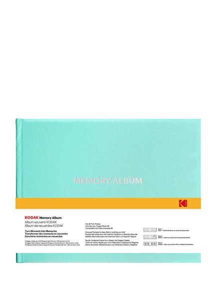 Gökyüzü Mavisi Memory Fotoğraf Albümü 10 x 15 cm
