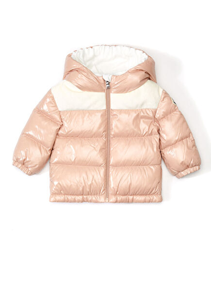 Pink Hooded Girls Coat