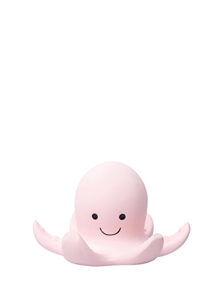 Octopus Pembe Diş Kaşıyıcı ve Banyo Oyuncağı