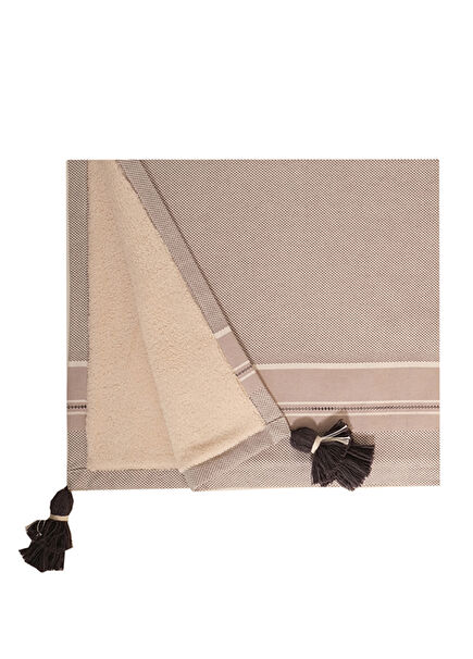 Brunella Cotton Anthracite Sofa Cover 130x170 cm