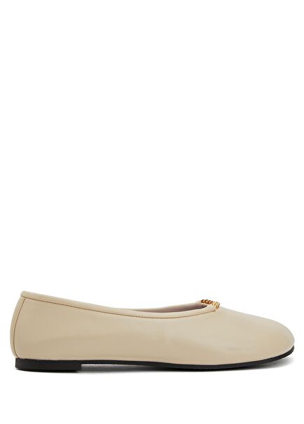 Ryder Ecru Women's Ballerinas