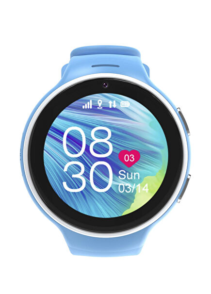 Round Blue Smart Kids Watch