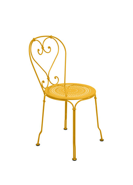 Aluminum Yellow Chair