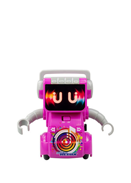 Robo Remix Pink 3-Function Interactive Dance and DJ Robot
