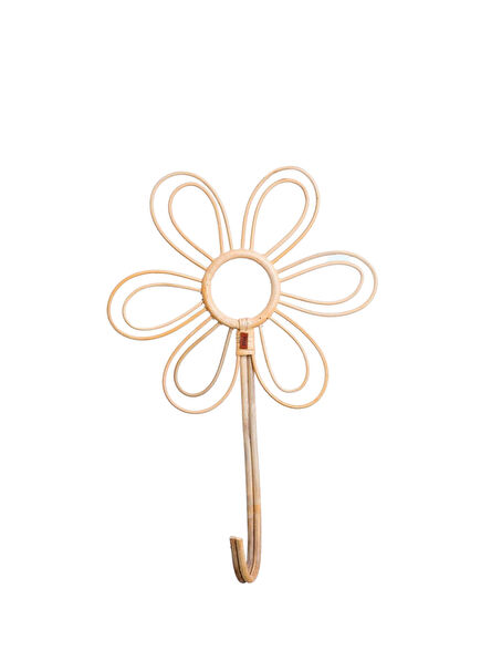 Floral Rattan Hanger