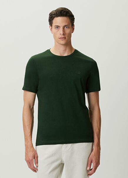 Yeşil Basic T-shirt