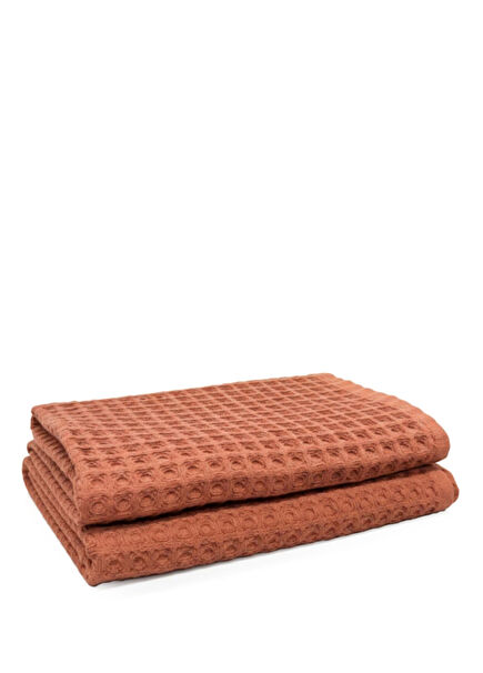Versailles Tile Cotton Waffle Set of 2 Kitchen Towels