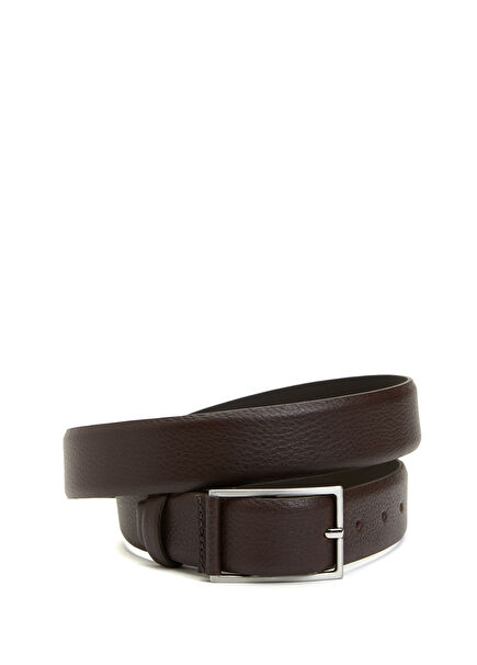 Brown Men's Leather Belt