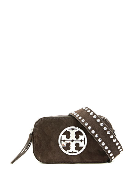 Miller Mini Anthracite Women's Suede Crossbody Bag