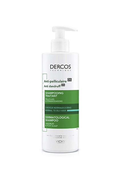 Dercos Shampoo Anti Normal ve Yağlı Saçlar İçin Kepeğe Karşı Etkili Bakım Şampuanı 390 ml