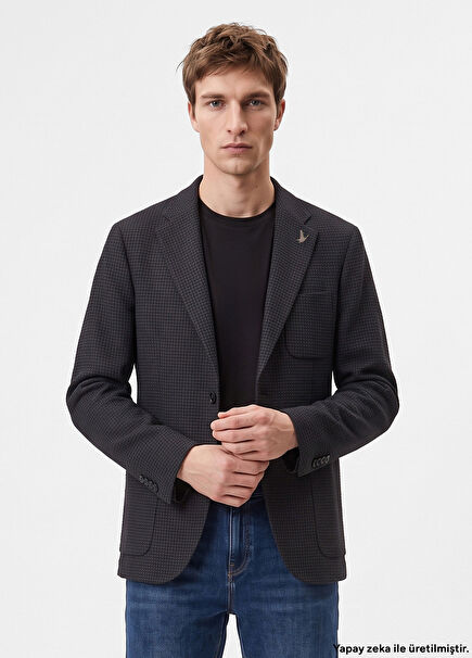 Anthracite Dobby Jacket