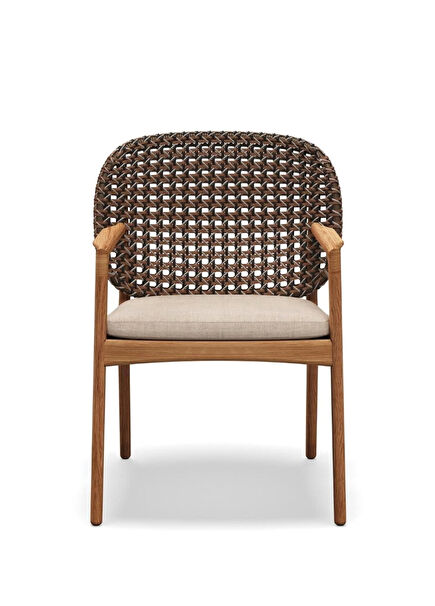 Kay Brindle Tik Ağacı Bahçe Sandalyesi