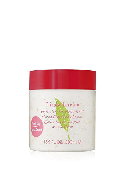 Green Tea Strawberry Basıl Honey Drops Body Cream Nemlendirici Vücut Kremi 500 ml