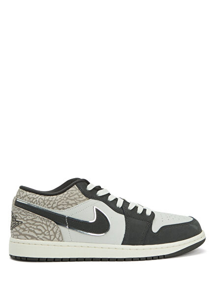 Air Jordan 1 Low Beyaz Erkek Deri Sneaker
