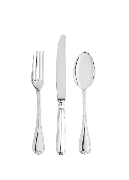 Rubans Croisés Steel 72 Pieces 12-Person Cutlery Set