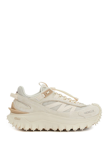 Ecru Women's Leather Sneakers