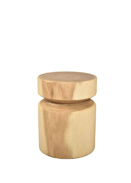 Natural Ahşap Tabure