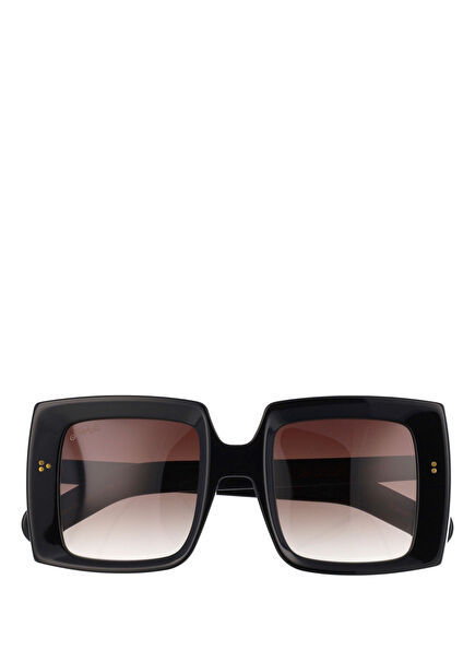HS891 49 S01 Black Acetate Women's Sunglasses