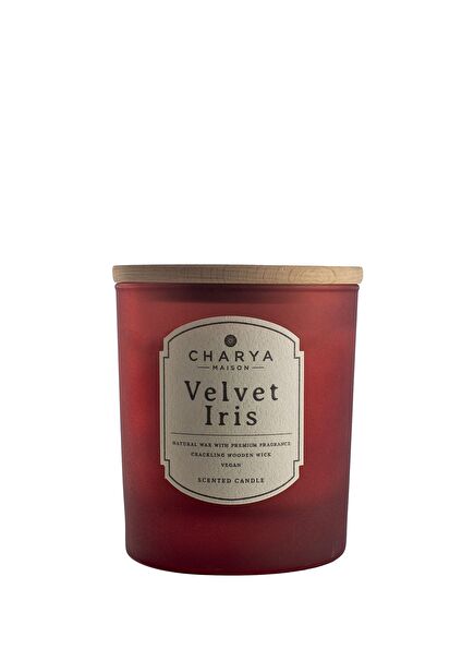 Velvet Iris Doğal ve Vegan Mum 230 g