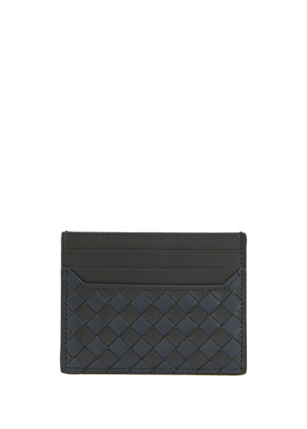 Intrecciato Piccolo Men's Leather Card Holder