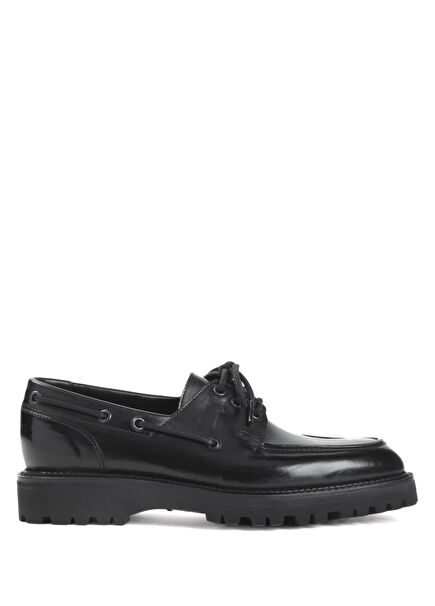 Tide Siyah Erkek Deri Ayakkabı