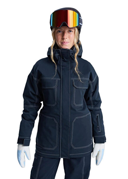 Chloe Kım Lacivert Kadın Snowboard Mont